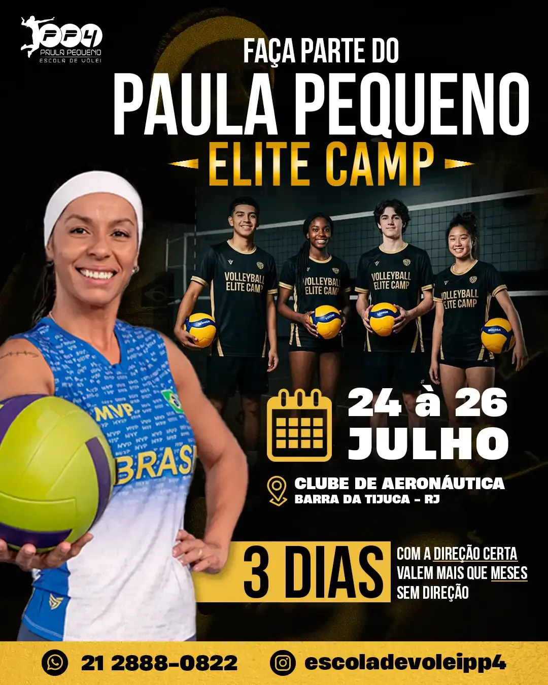 Paula Pequeno no Elite Camp 2026